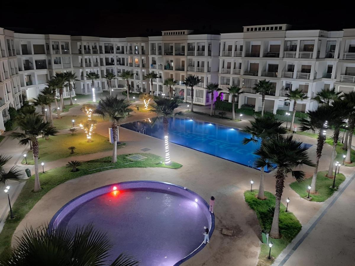 Costa Beach Lux Family Apartment With Pools Bouznika Luaran gambar