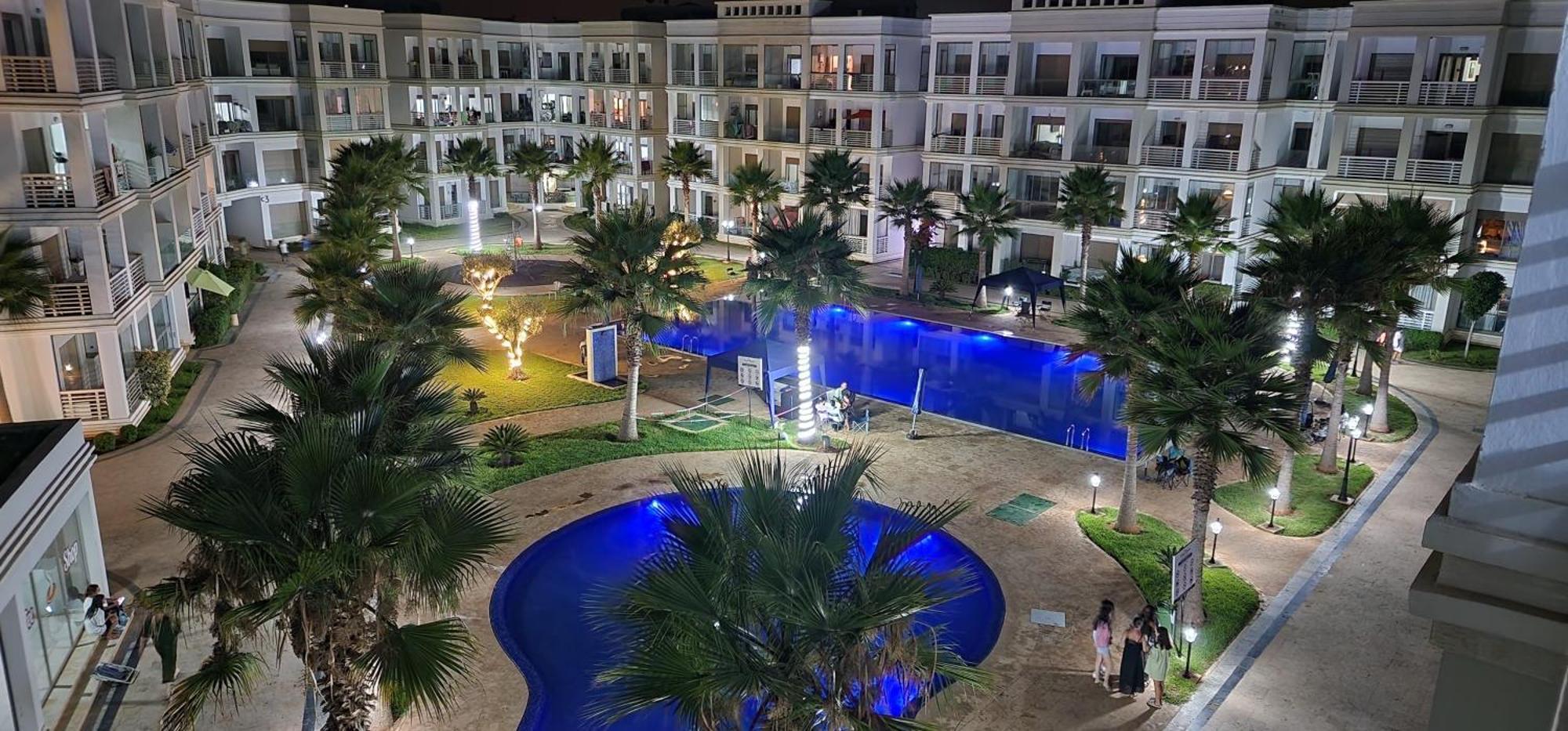 Costa Beach Lux Family Apartment With Pools Bouznika Luaran gambar