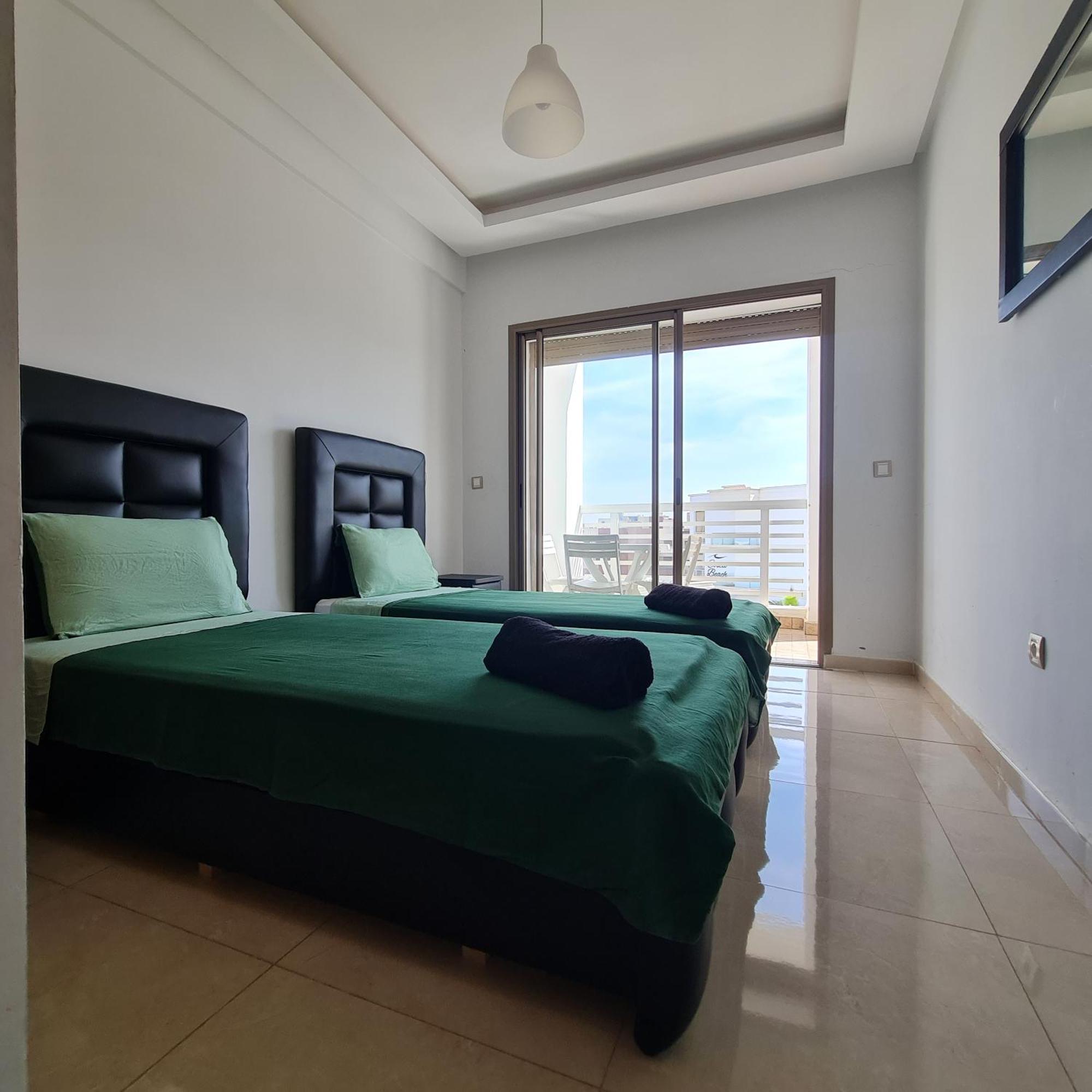 Costa Beach Lux Family Apartment With Pools Bouznika Luaran gambar