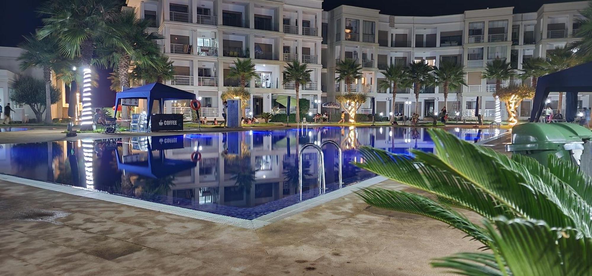 Costa Beach Lux Family Apartment With Pools Bouznika Luaran gambar